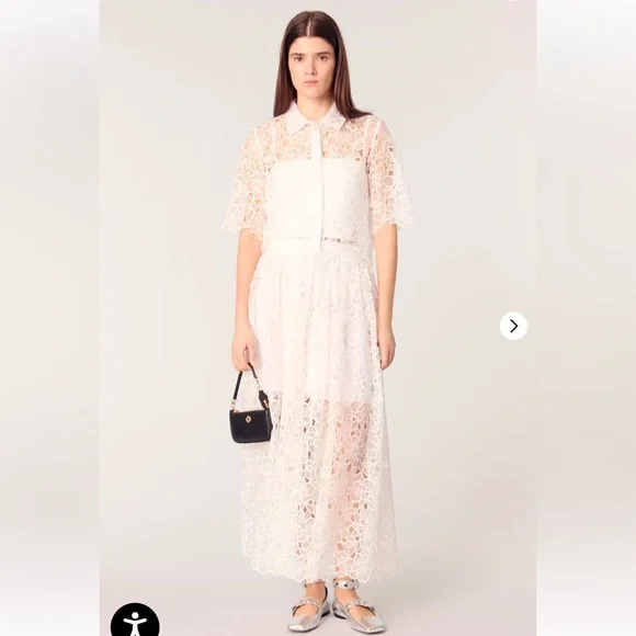 Maje Floral lace maxi skirt is available for purchase on au PAY Market -  Imported Goods Online Store Co.Ltd. | au PAY Market - Online Shopping Site